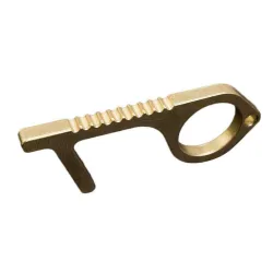 Ouvre-porte sans contact - boutons de presse sans contact - antibactérie - porte-clés en métal